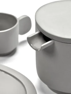 valerie_objects Inner Circle tekanna, ljusgrå