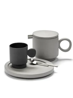 valerie_objects Inner Circle tekanna, ljusgrå