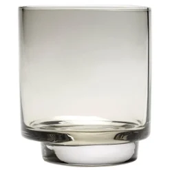 valerie_objects Inner Circle dricksglas, 4 st, 25 cl, rökgrå