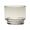 valerie_objects Inner Circle glas, 4 st, 15 cl, smokey grey
