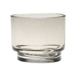 valerie_objects Inner Circle glas, 4 st, 15 cl, smokey grey