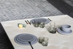 valerie_objects Inner Circle glas, 4 st, 15 cl, smokey grey