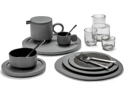 valerie_objects Inner Circle skål, grå