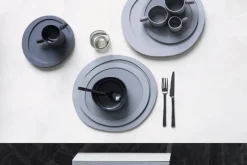 valerie_objects Inner Circle skål, grå