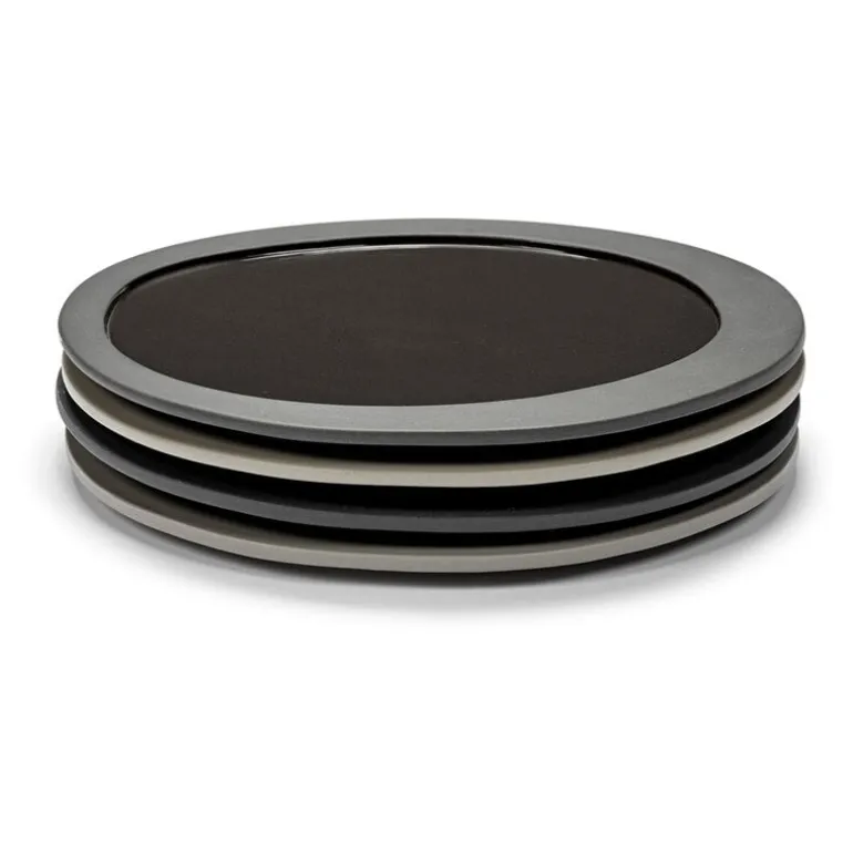 valerie_objects Inner Circle tallrik, S, grå