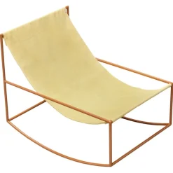 valerie_objects Rocking Chair gungstol, senap - gul