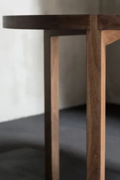 valerie_objects Solid matbord, 90 cm, valnöt