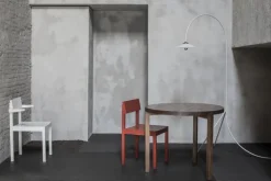 valerie_objects Solid matbord, 90 cm, valnöt