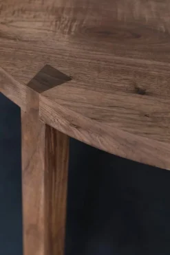 valerie_objects Solid matbord, 90 cm, valnöt