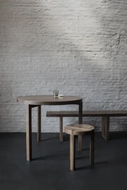 valerie_objects Solid matbord, 90 cm, valnöt