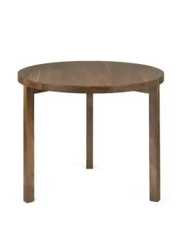 valerie_objects Solid matbord, 90 cm, valnöt