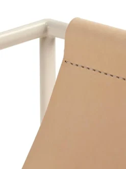 valerie_objects Solo Seat fåtölj, kräm - läder