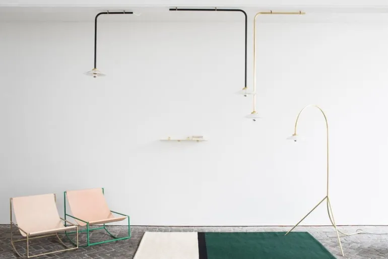 valerie_objects Standing Lamp n1, mässing