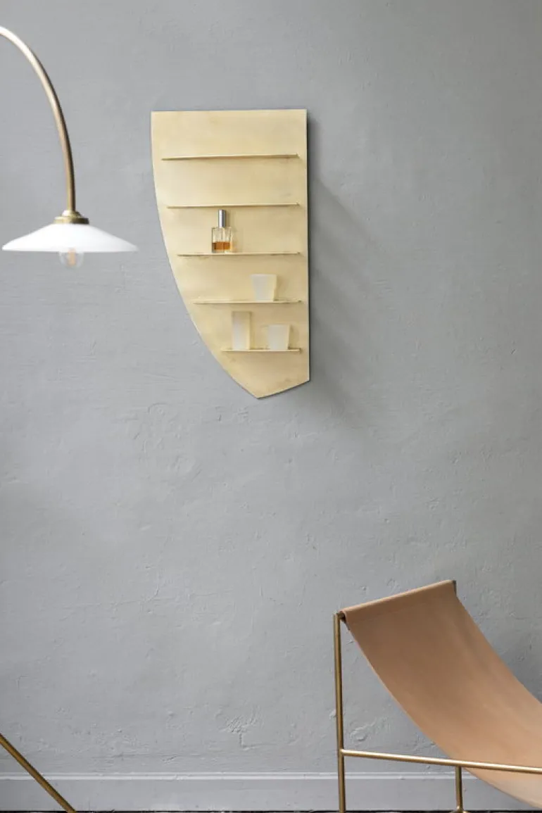 valerie_objects Standing Lamp n1, mässing