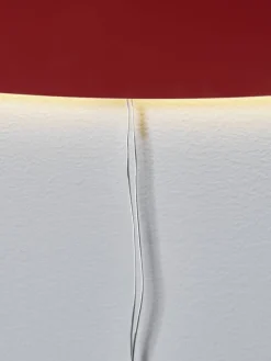 valerie_objects Tramonto 04 vägglampa, mörkröd