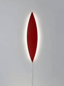 valerie_objects Tramonto 04 vägglampa, mörkröd