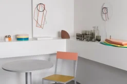 valerie_objects Underlägg, 4 st, lackerat stål, flerfärgade