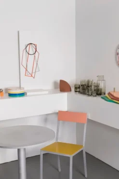 valerie_objects Underlägg, 4 st, lackerat stål, flerfärgade