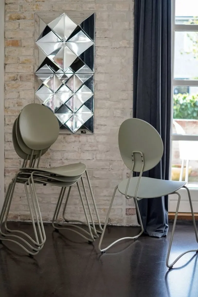 Verpan Flex stol, grå