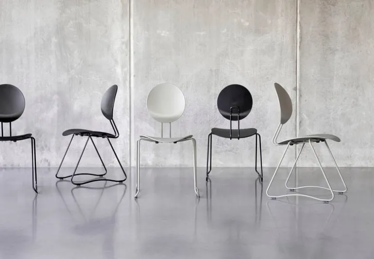 Verpan Flex stol, svart