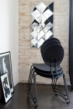 Verpan Flex stol, svart