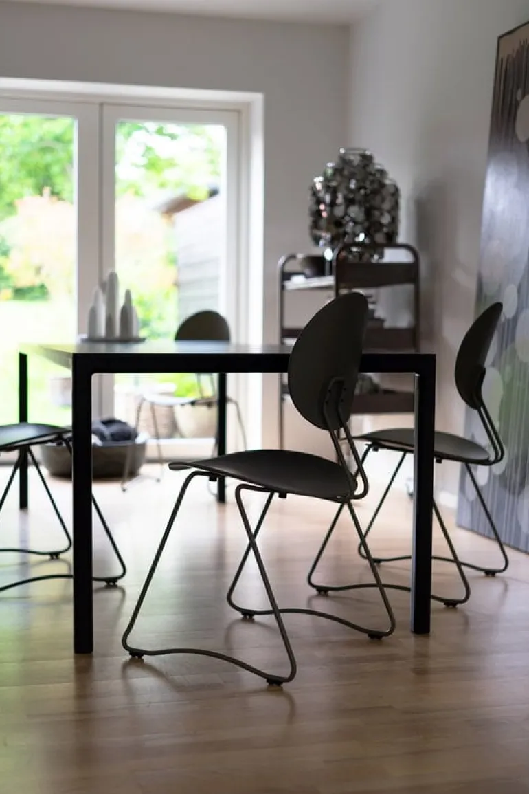 Verpan Flex stol, svart