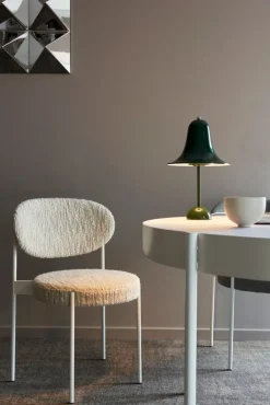 Verpan Pantop bordslampa 23 cm, mörkgrön