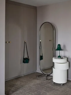 Verpan Pantop bordslampa 23 cm, mörkgrön