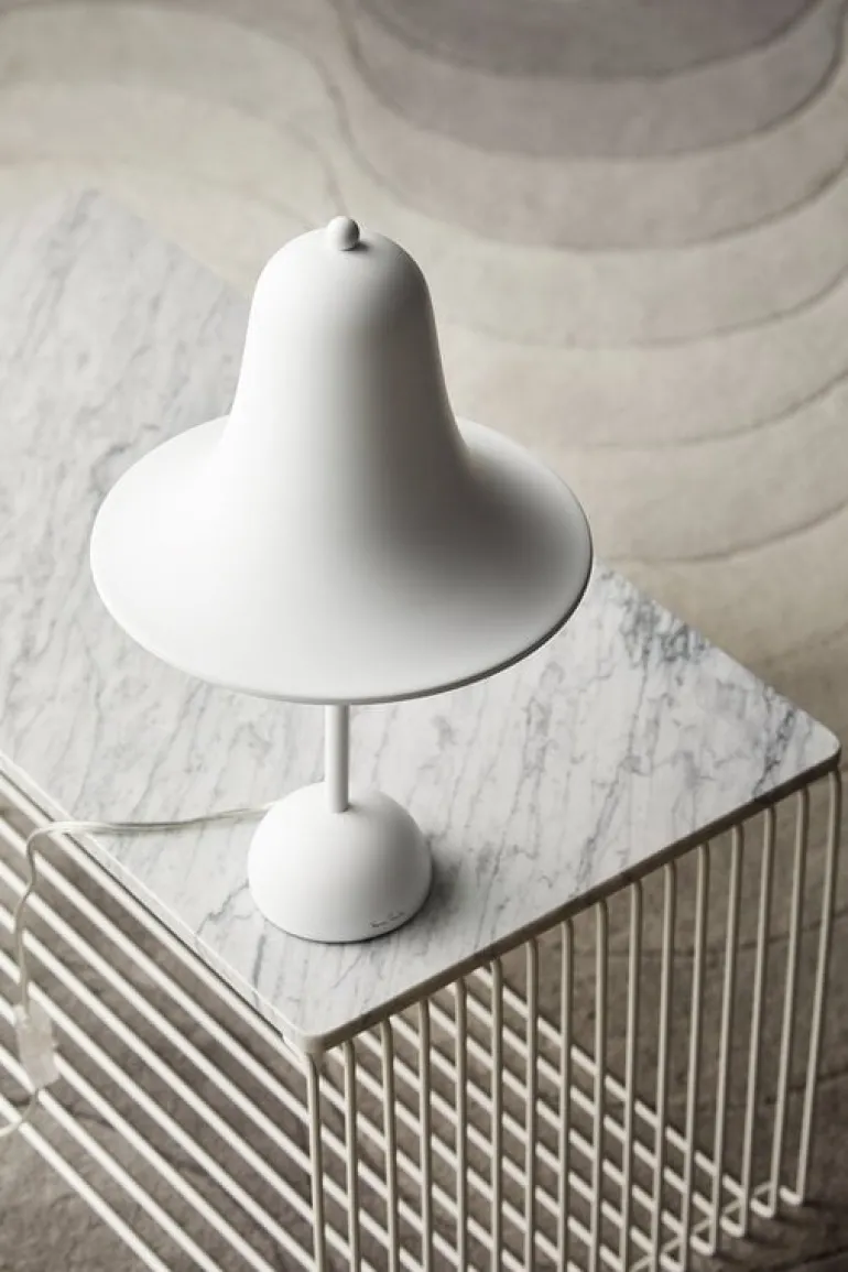 Verpan Pantop bordslampa 23 cm, matt vit