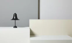 Verpan Pantop bordslampa, 23 cm, matt svart