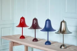 Verpan Pantop bordslampa 23 cm, klar röd