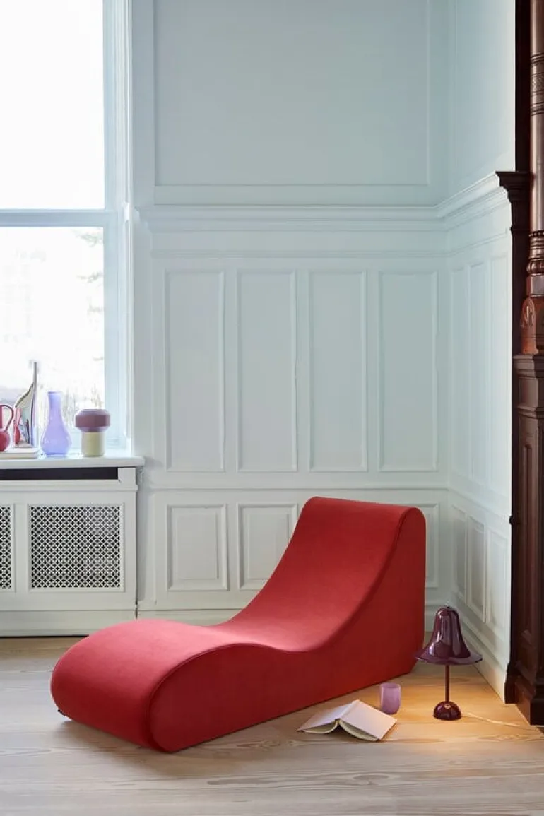 Verpan Pantop bordslampa 23 cm, burgundy