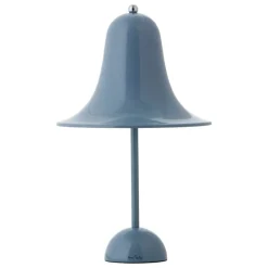 Verpan Pantop bordslampa, 23 cm, dusty blue