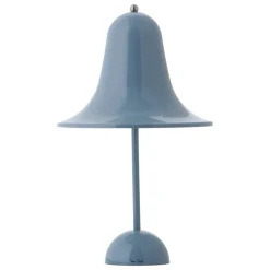 Verpan Pantop bärbar bordslampa, 18 cm, dusty blue
