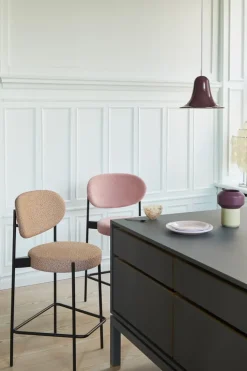 Verpan Pantop hänglampa 23 cm, burgundy