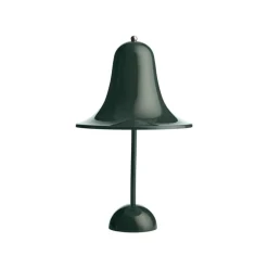 Verpan Pantop Portable bordslampa 18 cm, mörkgrön