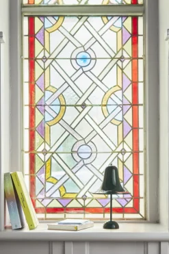 Verpan Pantop Portable bordslampa 18 cm, mörkgrön