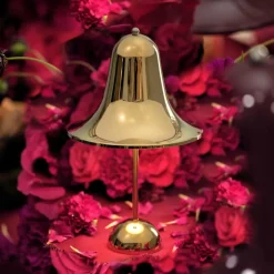 Verpan Pantop Portable bordslampa 18 cm, mässing