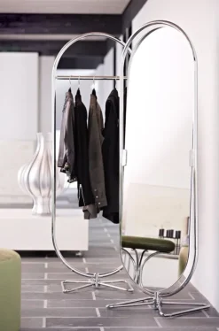 Verpan System 1-2-3 klädhängare, krom