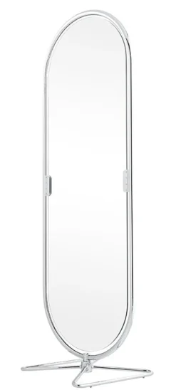 Verpan System 1-2-3 spegel, krom