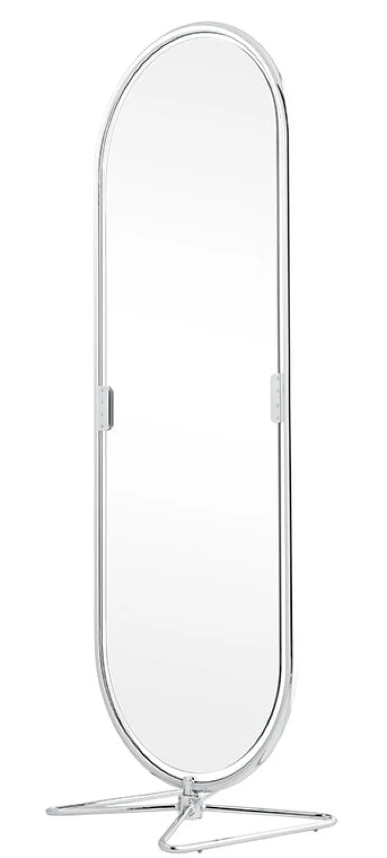 Verpan System 1-2-3 spegel, krom