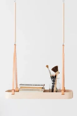 Verso Design Tuokko hängande hylla, björk - mörkgrå