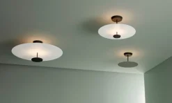 Vibia Flat 5926 taklampa, vit