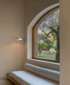 Vibia Mayfair 5515 golvlampa, vit