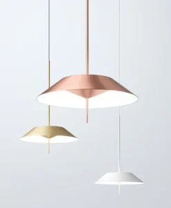 Vibia Mayfair 5525 pendellampa, vit