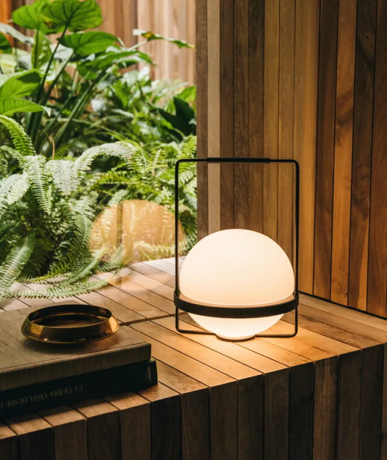 Vibia Palma 3740 bordslampa, grafit