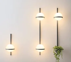 Vibia Palma 3710 vägglampa, grafit