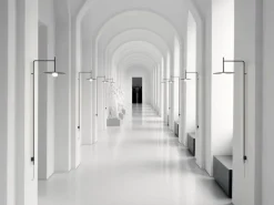 Vibia Tempo 5762 vägglampa, grafit