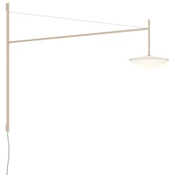 Vibia Tempo 5760 vägglampa, grädde