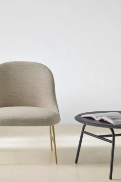 Viccarbe Aleta lågt bord, 80 cm, svart